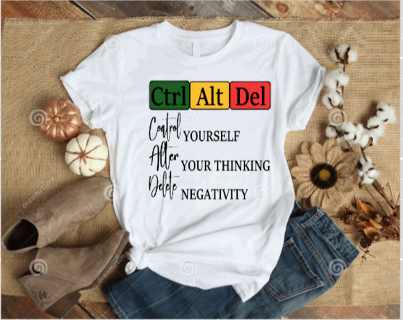 CONTROL ALT DELETE T-SHIRT